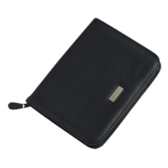 Schrijfmap Rillstab Excellent deluxe A5 lederlook zwart