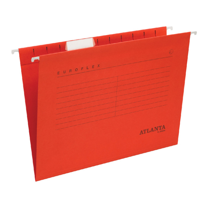 Hangmap Djois Euroflex recycled A4 V-bodem rood