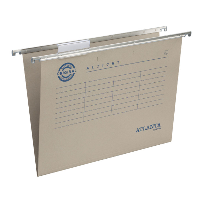 Hangmap Djois Alzicht folio frontaal recycled V-bodem 230gr grijs