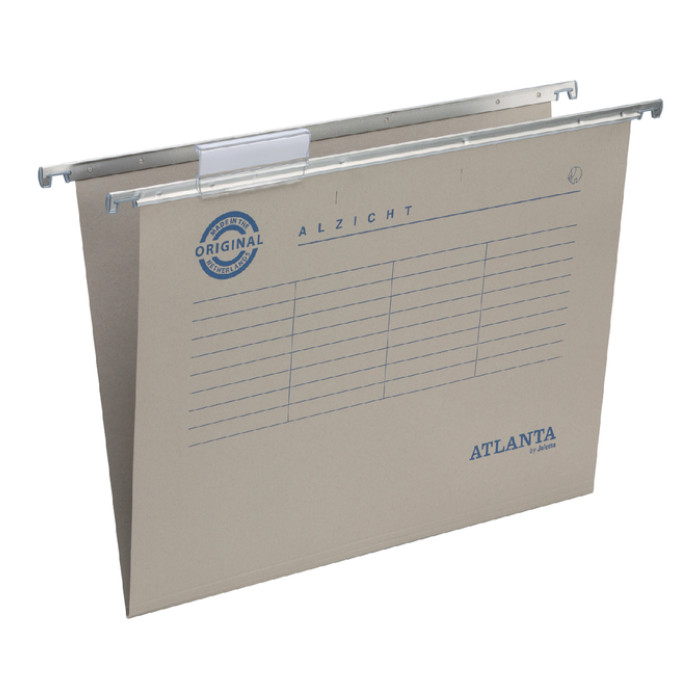 Hangmap Djois Alzicht folio frontaal recycled V-bodem 250gr grijs
