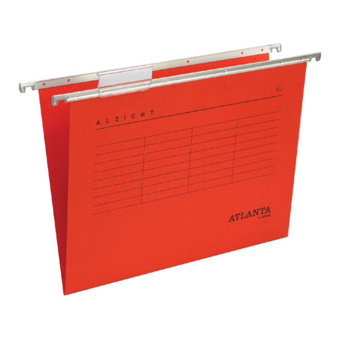 Hangmap Djois Alzicht A4 frontaal recycled V-bodem rood