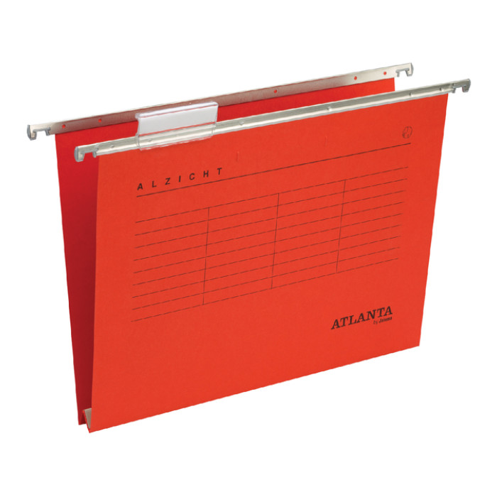 Hangmap Djois Alzicht A4 frontaal recycled U-bodem rood