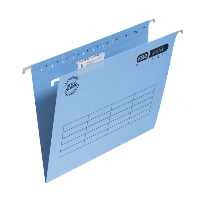 Hangmap Elba Verticfile Ultimate A4 V bodem blauw