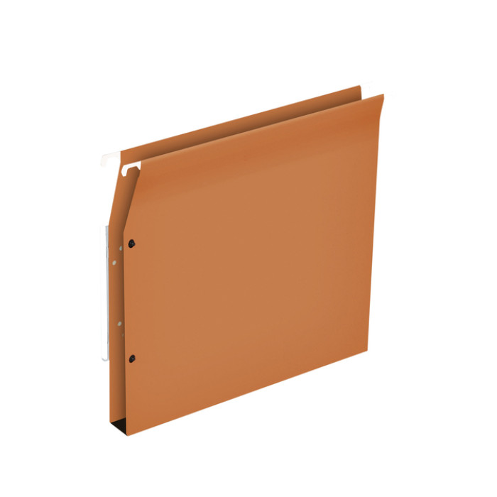Hangmap Medium Flex A4 U-bodem 30mm karton oranje