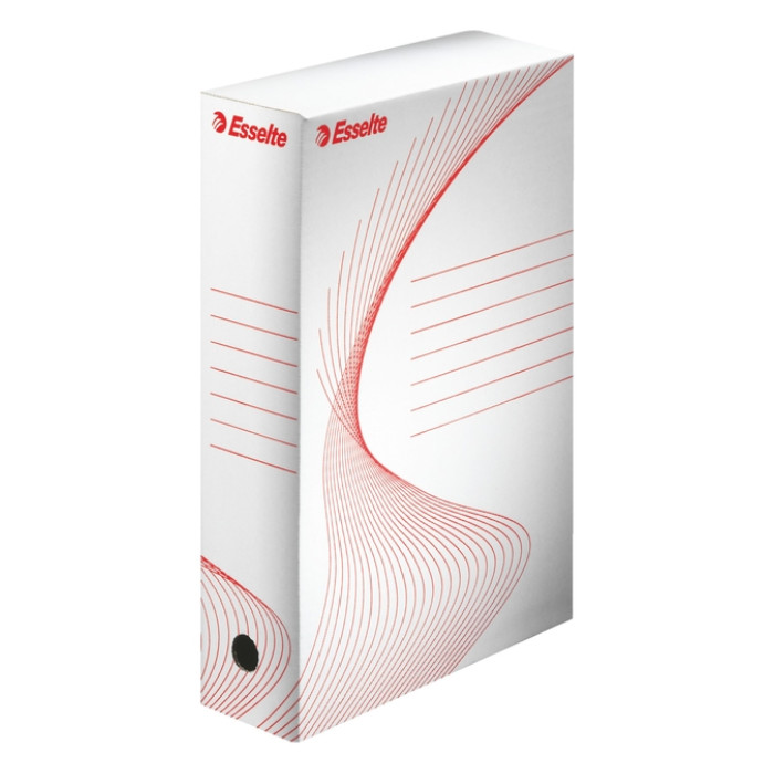 Archiefdoos Esselte Boxy 80mm 250x352mm wit