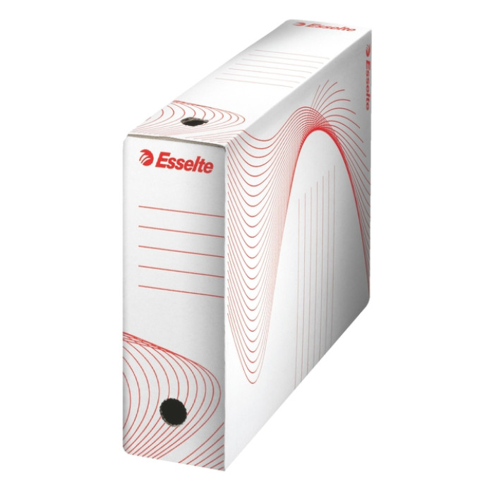 Archiefdoos Esselte Boxy 80mm 250x352mm wit