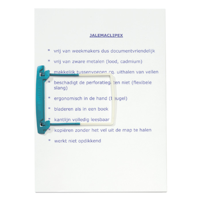 Bundelmechaniek Djois JalemaClipex blauw 10 stuks