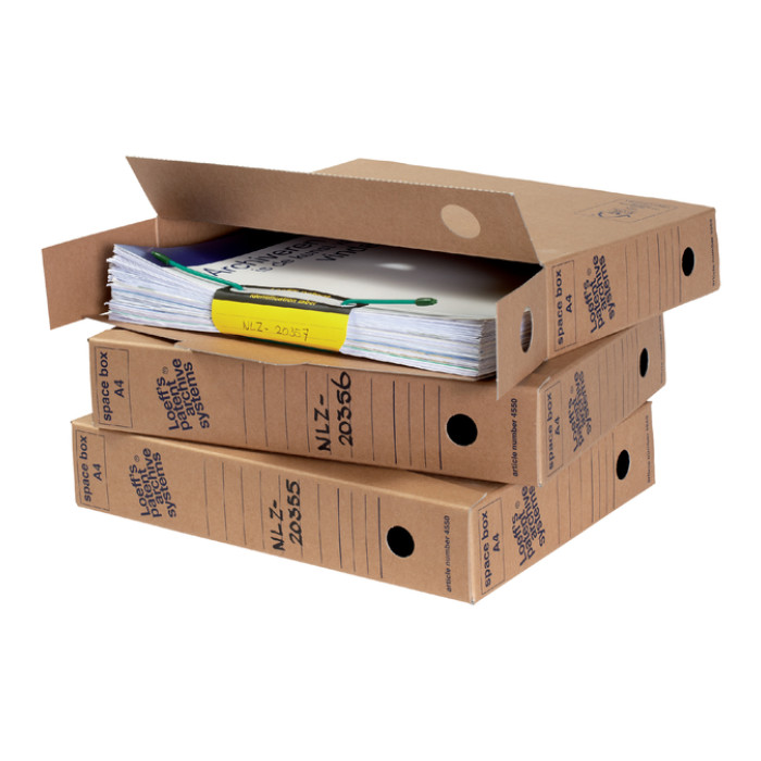Archiefdoos Loeff's Space Box 4550 A4 320x240x60mm