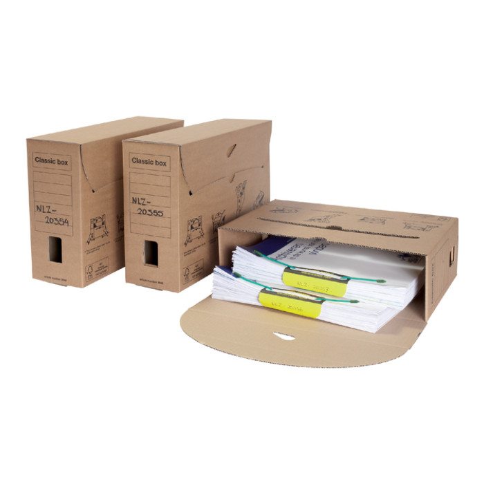 Archiefdoos Loeff's Classic Box 3040 370x260x110mm 50 stuks