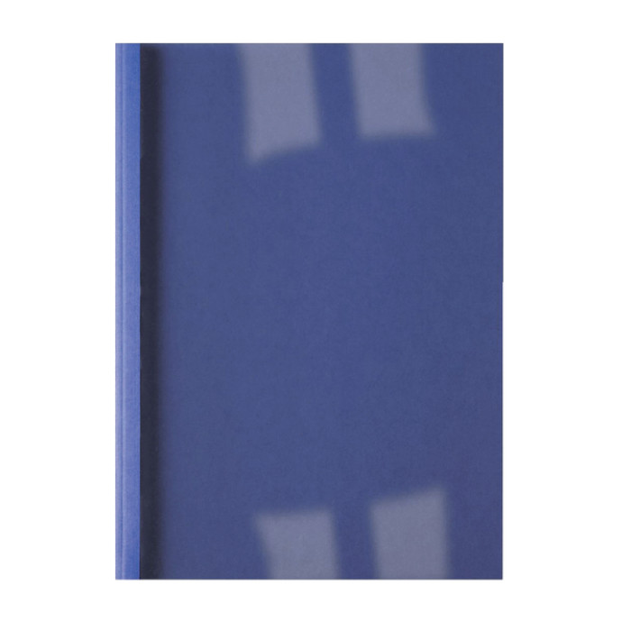 Thermische omslag GBC A4 1.5mm linnen donkerblauw 100 stuks