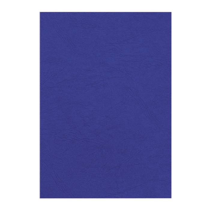 Voorblad Fellowes A4 lederlook royal blauw 25 stuks