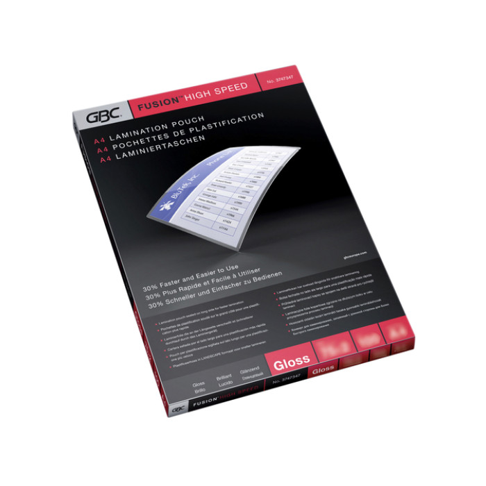 Lamineerhoes GBC A4 highspeed 2x75micron 100 stuks