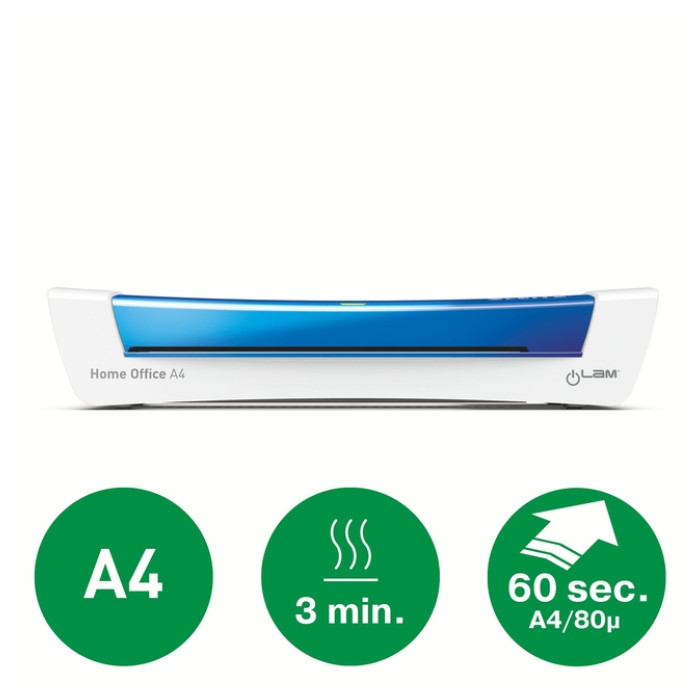 Lamineermachine Leitz iLAM Home Office A4 blauw