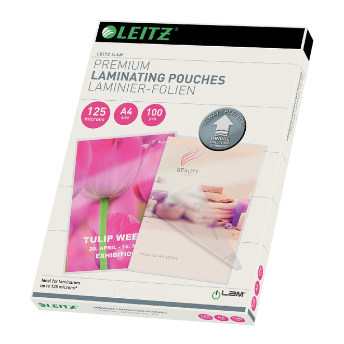 Lamineerhoes Leitz iLAM A4 2x125micron 100 stuks