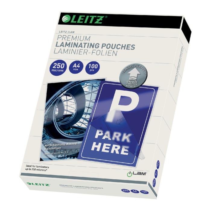 Lamineerhoes Leitz iLAM A4 2x250micron 100 stuks
