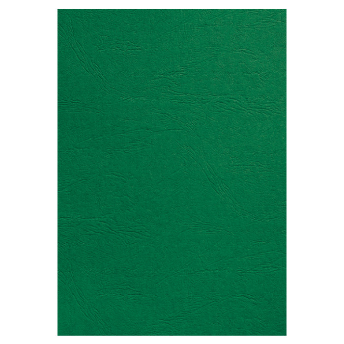 Voorblad GBC A4 lederlook groen 100 stuks
