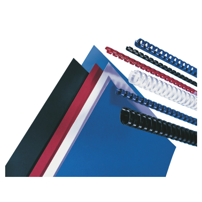 Voorblad GBC A4 Polycover 300micron zwart 100 stuks