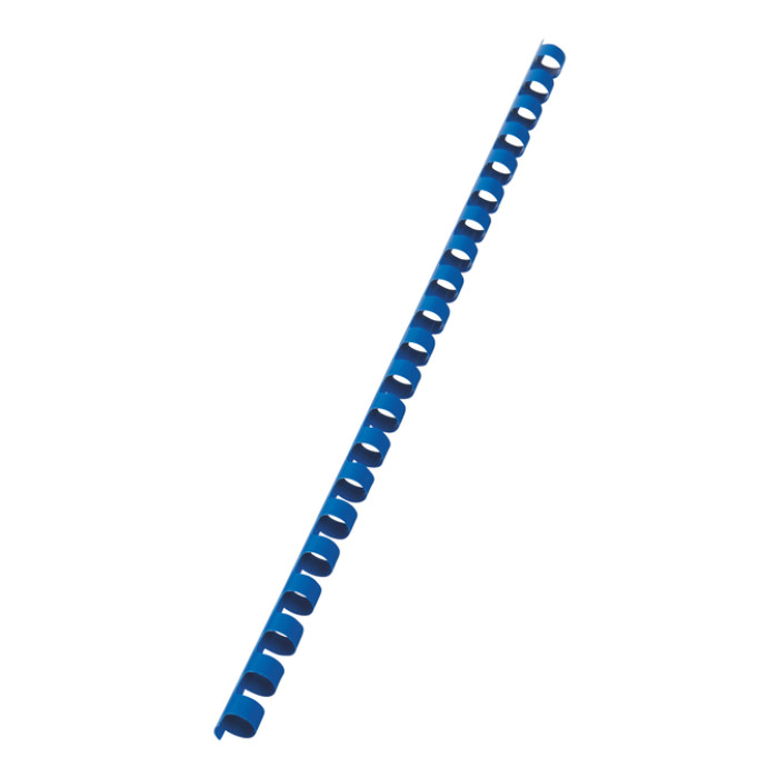 Bindrug GBC 10mm 21rings A4 blauw 100 stuks