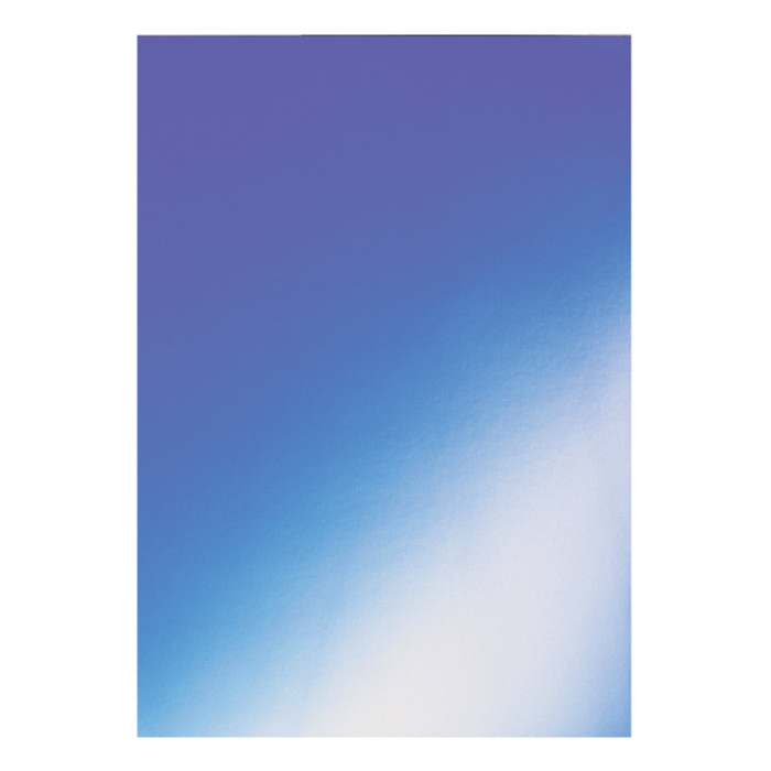 Voorblad GBC A4 chromo karton 250gr blauw 100 stuks