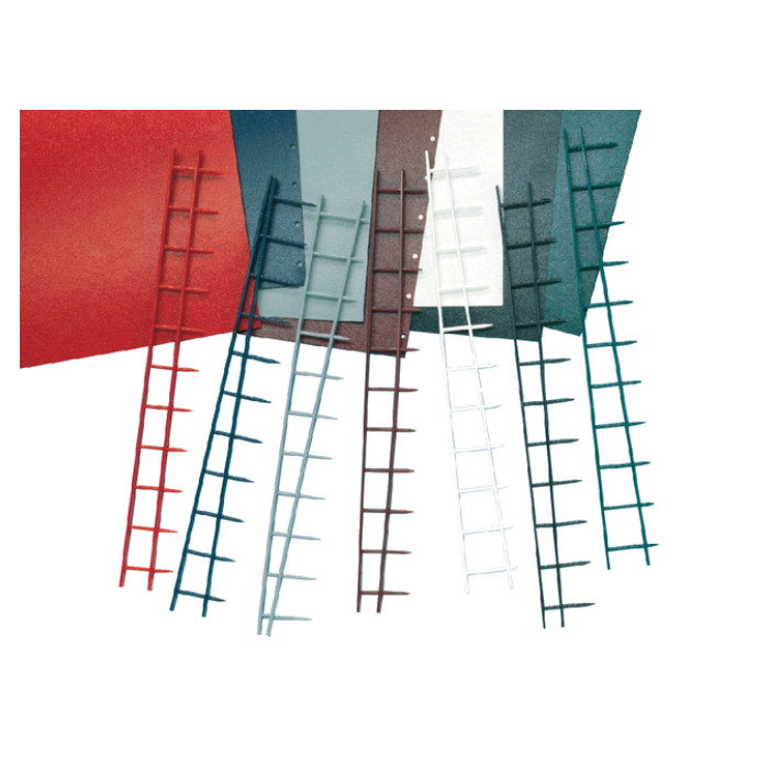 Surebindstrip GBC 25mm 10-pins wit 100 stuks
