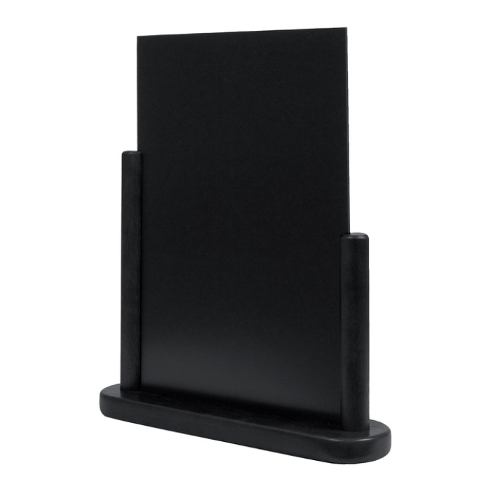Krijtbord Securit 323x270x71mm zwart hout