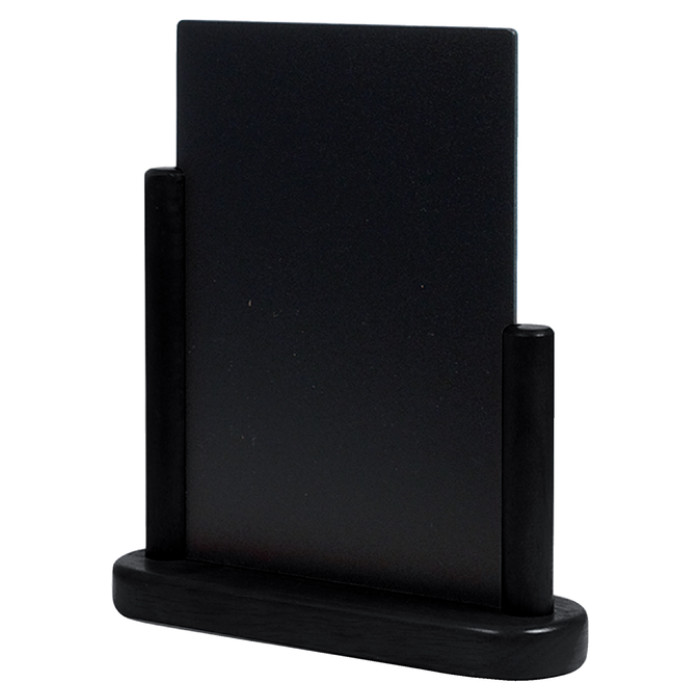 Krijtbord Securit 230x200x60mm zwart hout
