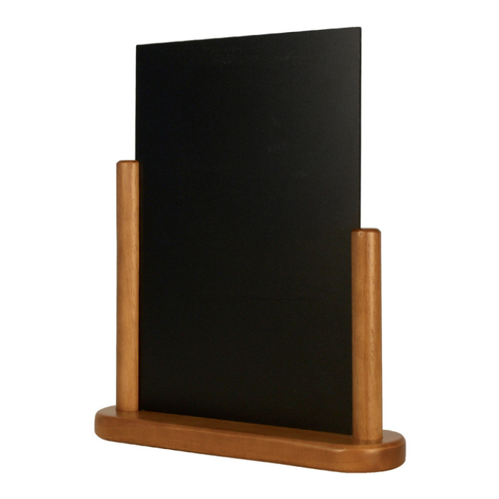 Krijtbord Securit 323x270x71mm teak hout