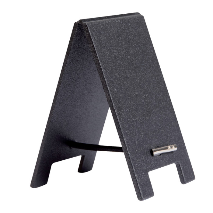 Krijtbord securit mini tafel set 5 stuks zwart