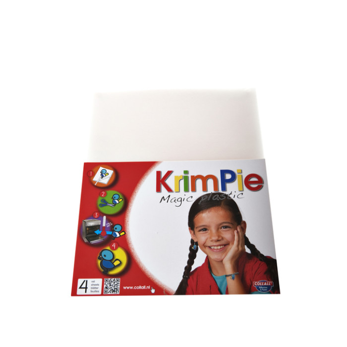 Krimpievel Collall Magic Plastic transparant set à 4 vel