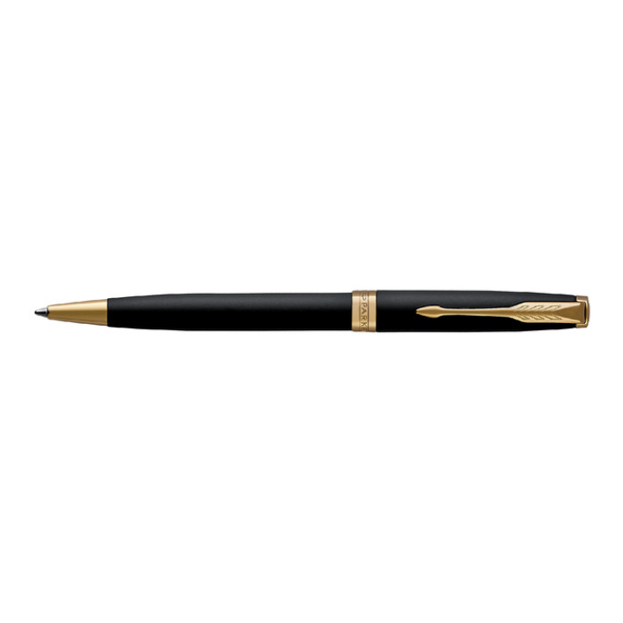 Balpen Parker Sonnet matte black lacquer GT medium