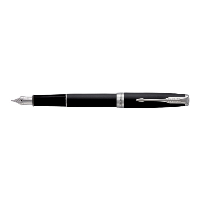 Vulpen Parker Sonnet matte black CT fijn