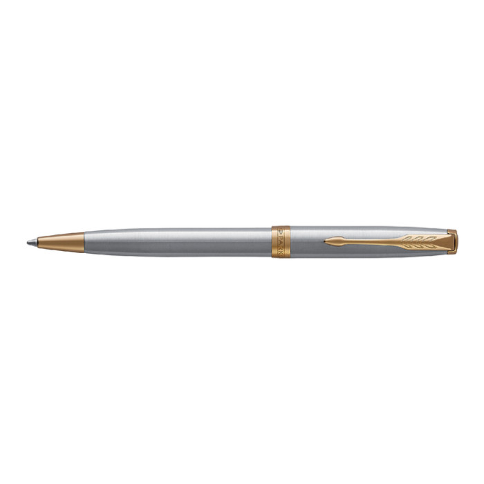 Balpen Parker Sonnet stainless steel GT medium