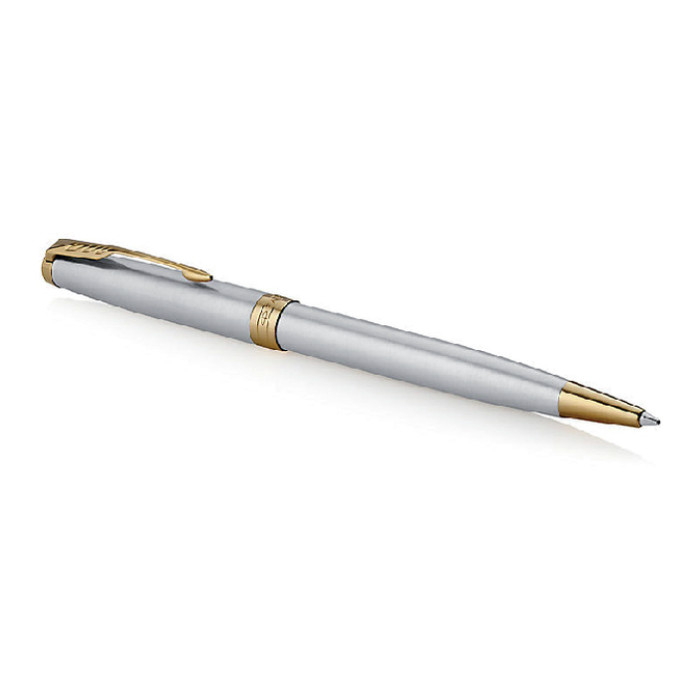 Balpen Parker Sonnet stainless steel GT medium
