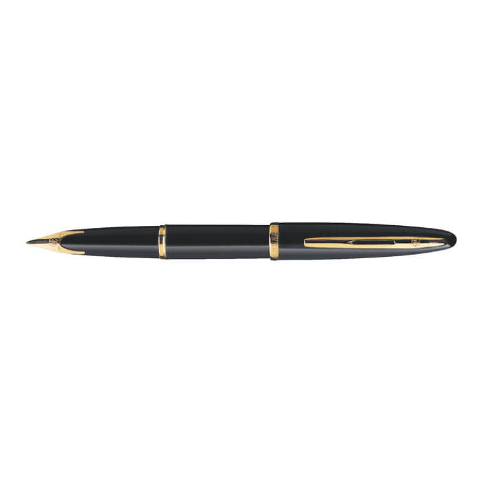 Vulpen Waterman Carene Sea black lacquer GT medium