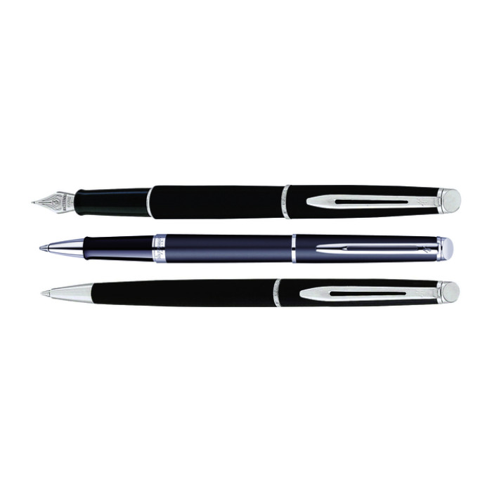 Vulpen Waterman Hémisphère matt black CT fijn