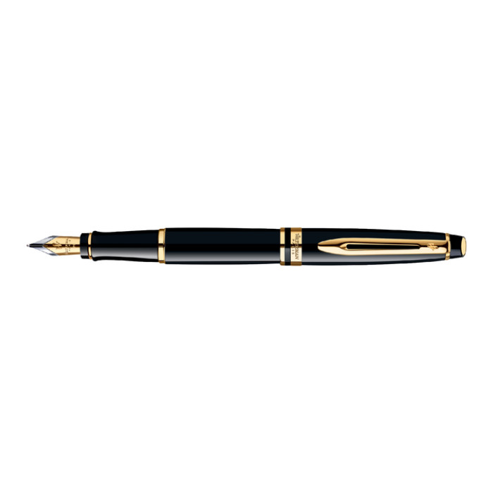 Vulpen Waterman Expert black lacquer GT fijn