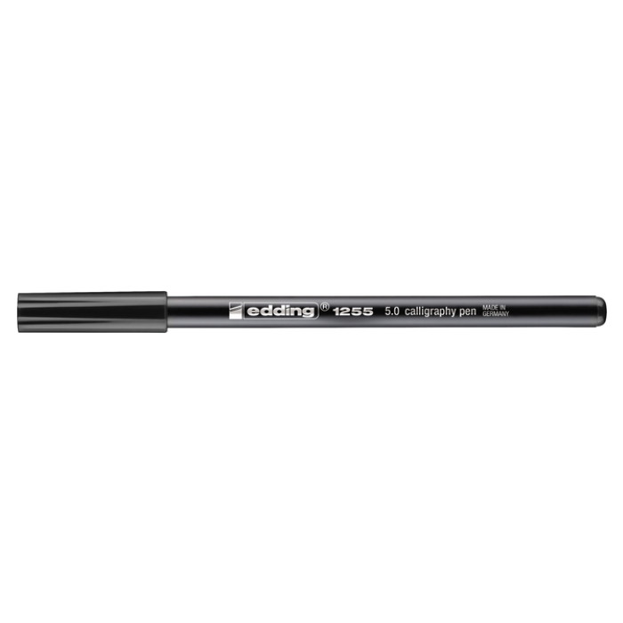 Kalligrafiepen edding 1255 5.0mm zwart