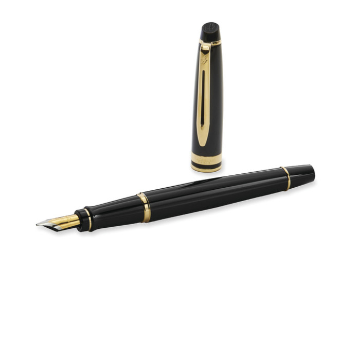 Vulpen Waterman Expert black lacquer GT medium