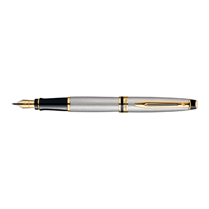 Vulpen Waterman Expert stainless steel GT medium