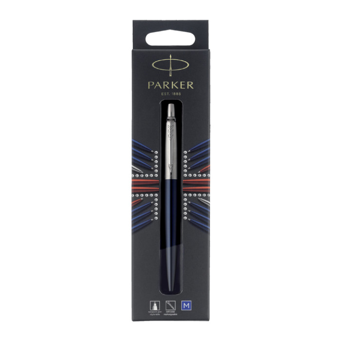 Balpen Parker Jotter Royal blue CT medium blister à 1 stuk
