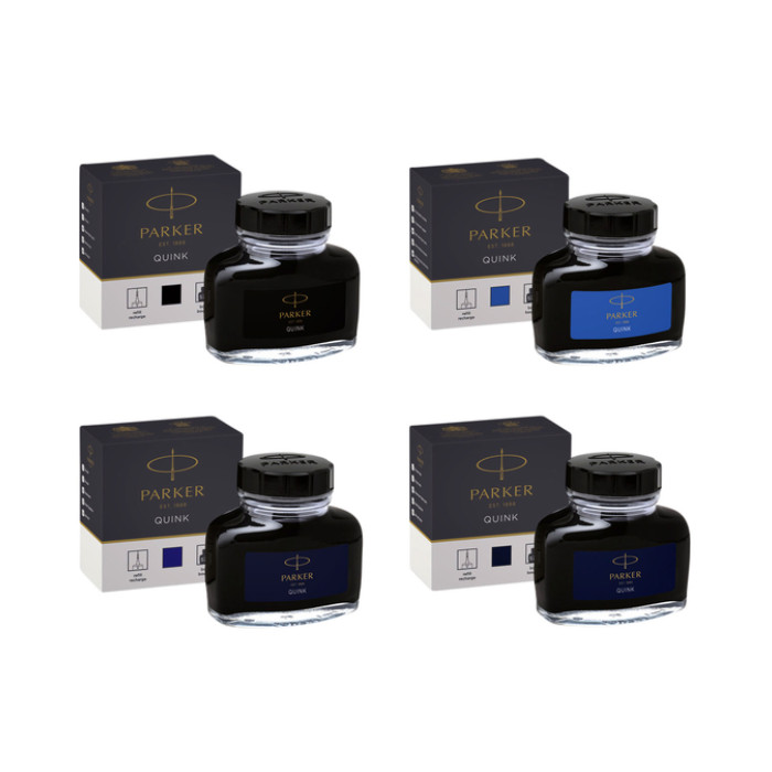 Vulpeninkt Parker Quink permanent 57ml blauw