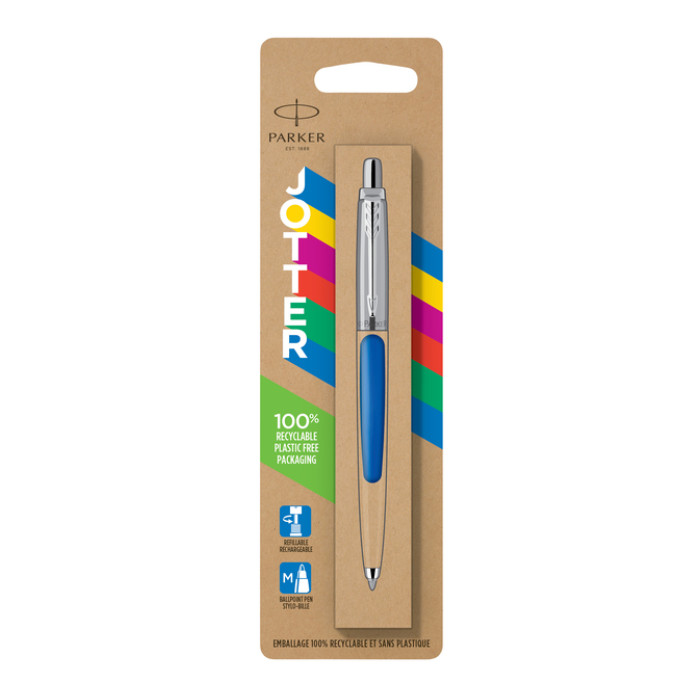 Balpen Parker Jotter Original blue CT medium blister à 1 stuk