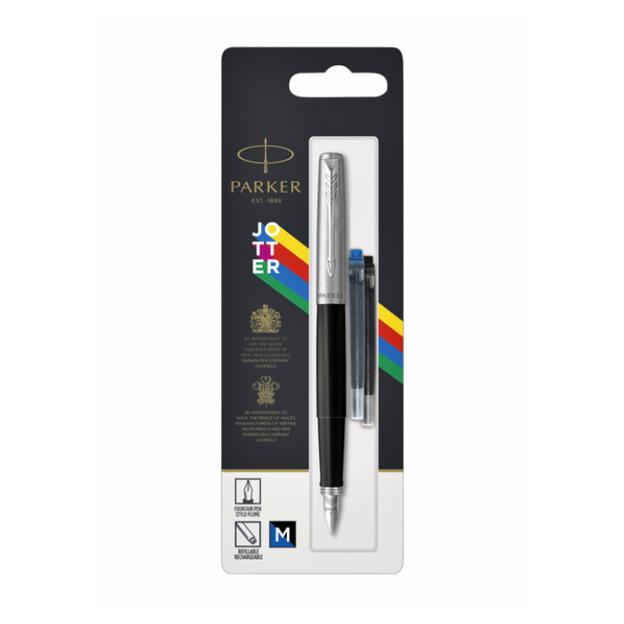 Vulpen Parker Jotter Original CT M zwart blister à 1 stuk
