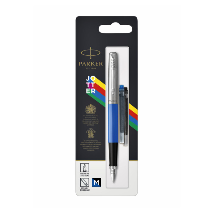Vulpen Parker Jotter Original CT M blauw blister à 1 stuk