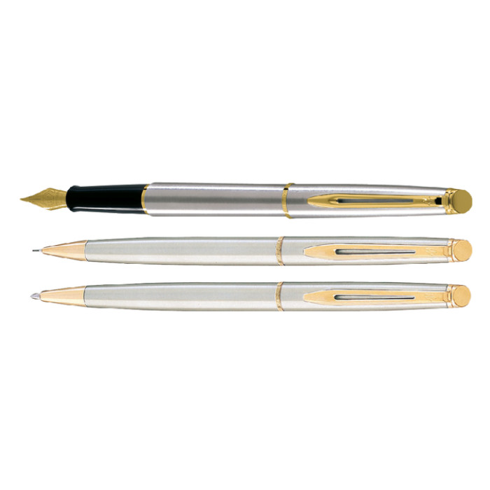 Balpen Waterman Hémisphère stainless steel GT medium