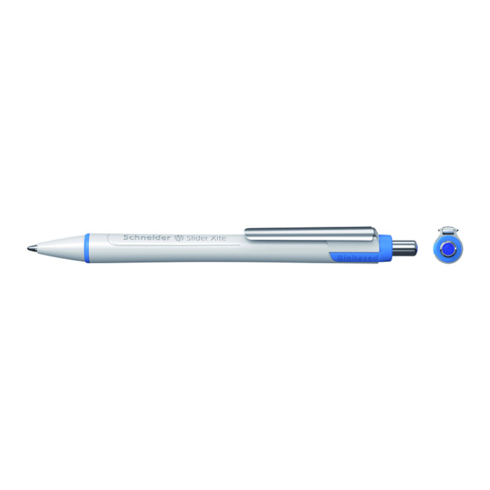 Balpen Schneider Slider Xite extra breed blauw