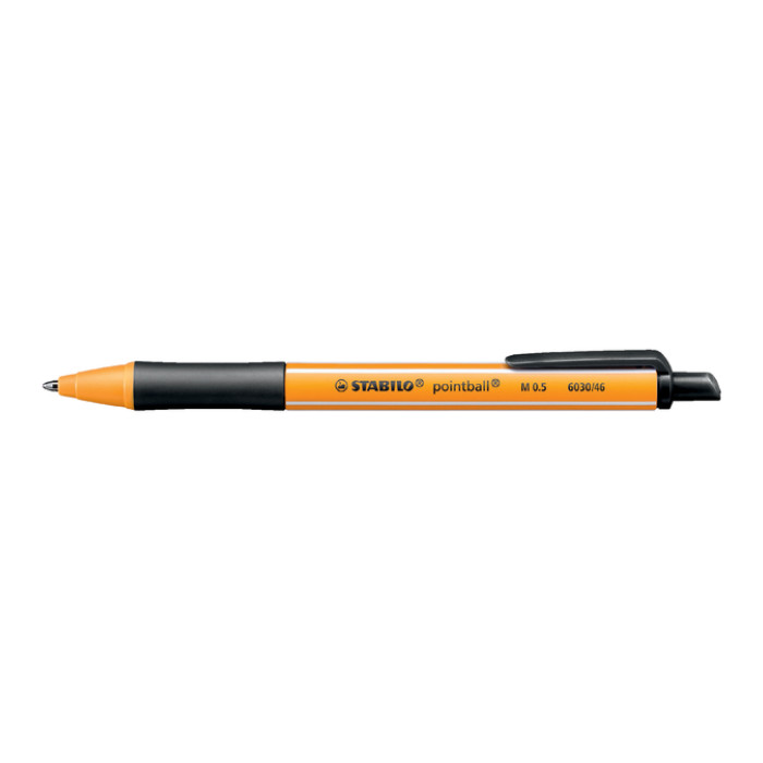 Balpen STABILO pointball 6030/46 medium zwart