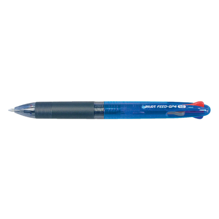Balpen PILOT Begreen 4kleuren Feed GP4 medium blauw