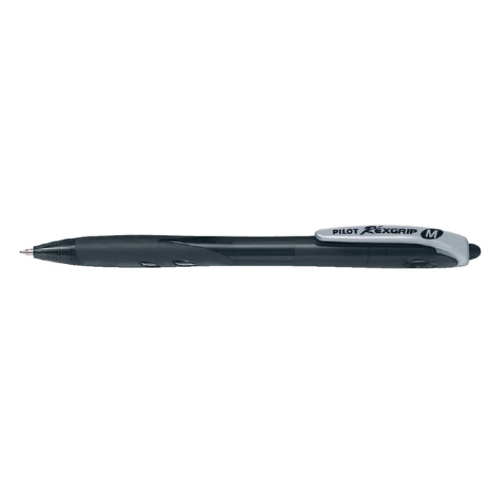 Balpen PILOT Begreen Rexgrip medium zwart