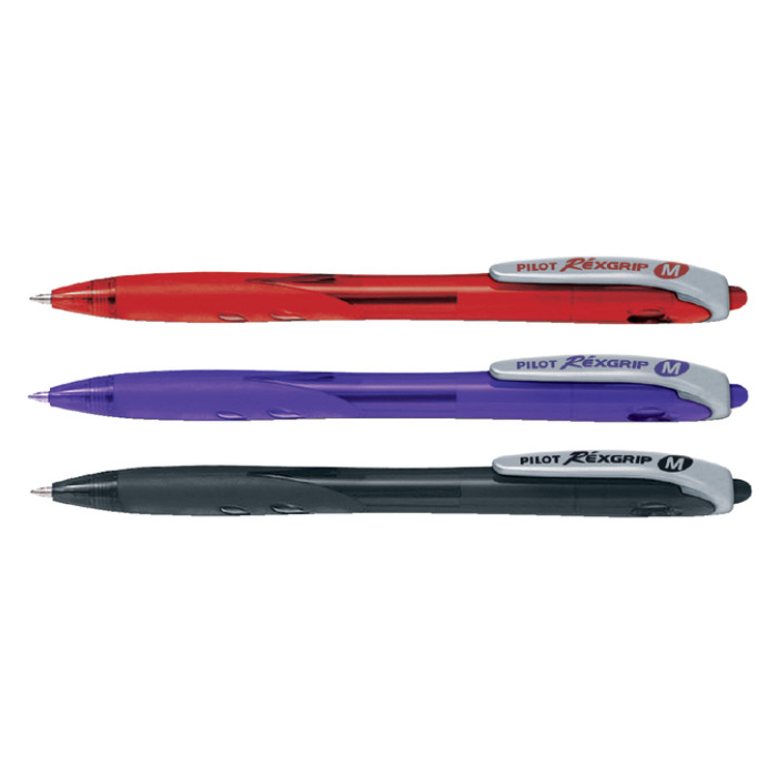 Balpen PILOT Begreen Rexgrip medium blauw